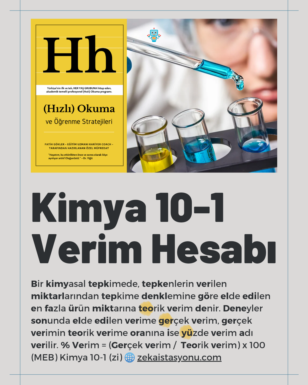 {sistemYES!} Kimya 10-1 Kimyanın Temel Kanunları ve Kimyasal Hesaplamalar