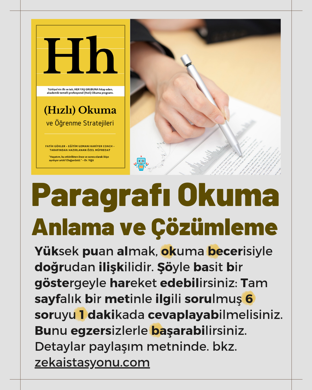 (Hızlı) Okuma, Anlama, Çözümleme