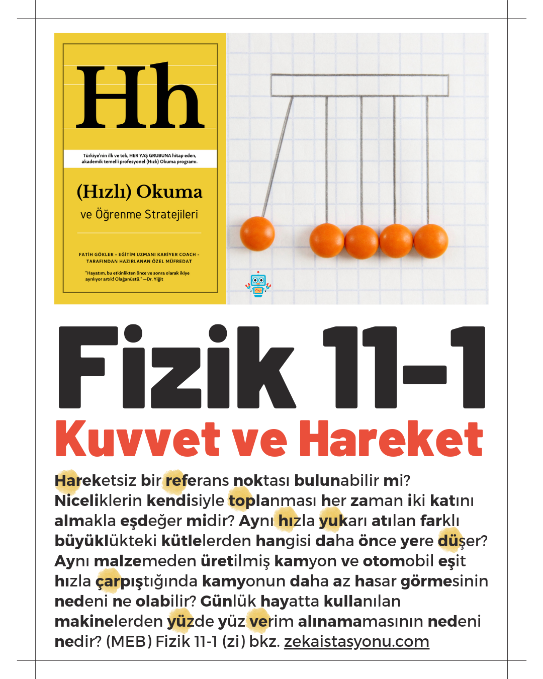 {sistemYES!} Fizik 11-1 Kuvvet ve Hareket