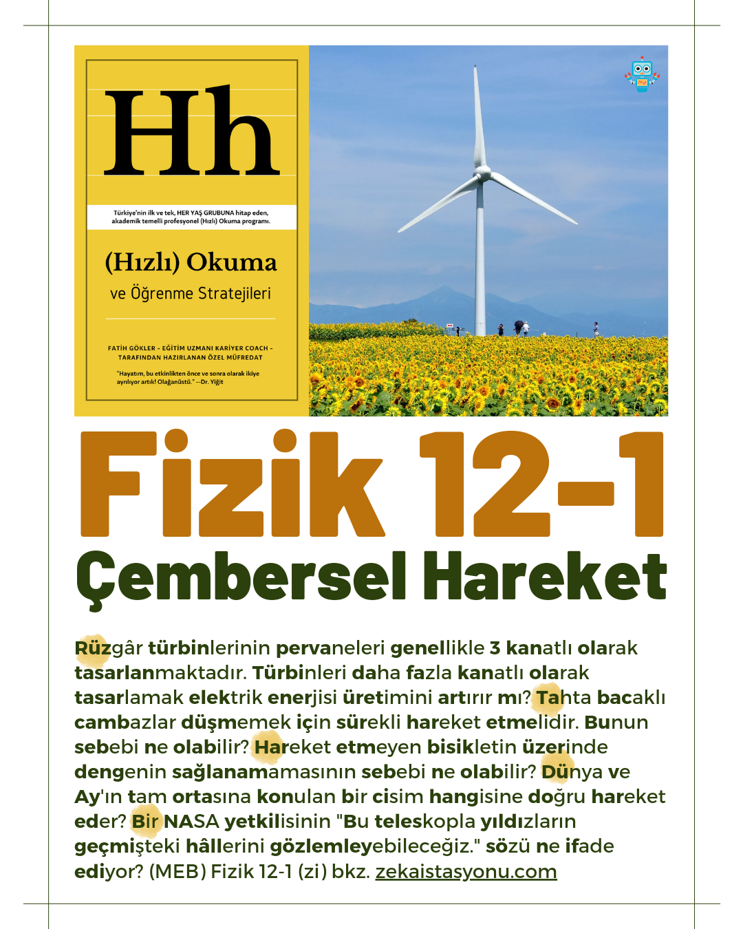 {sistemYES!} Fizik 12-1 Çembersel Hareket