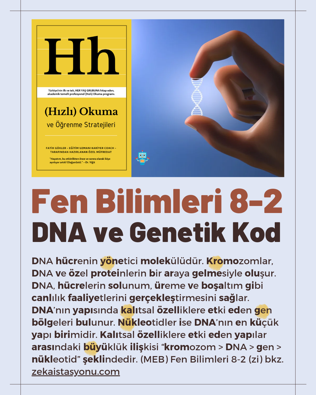 {sistemYES!} Fen Bilimleri 8-2 DNA ve Genetik Kod