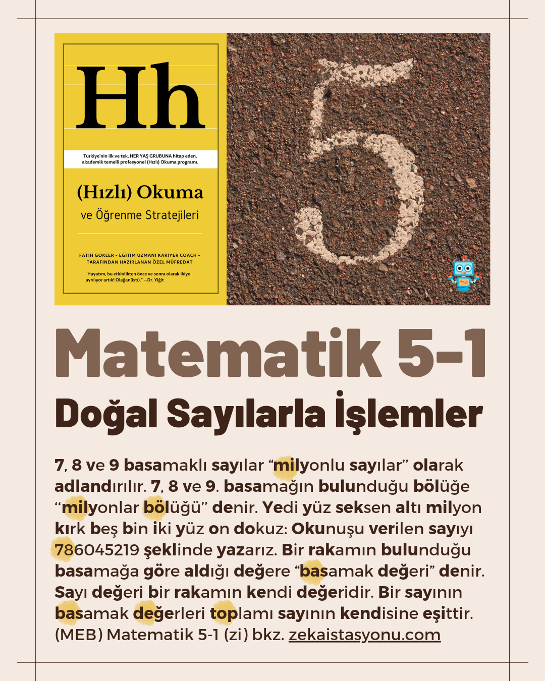 {sistemYES!} Matematik 5-1 Doğal Sayılarla İşlemler