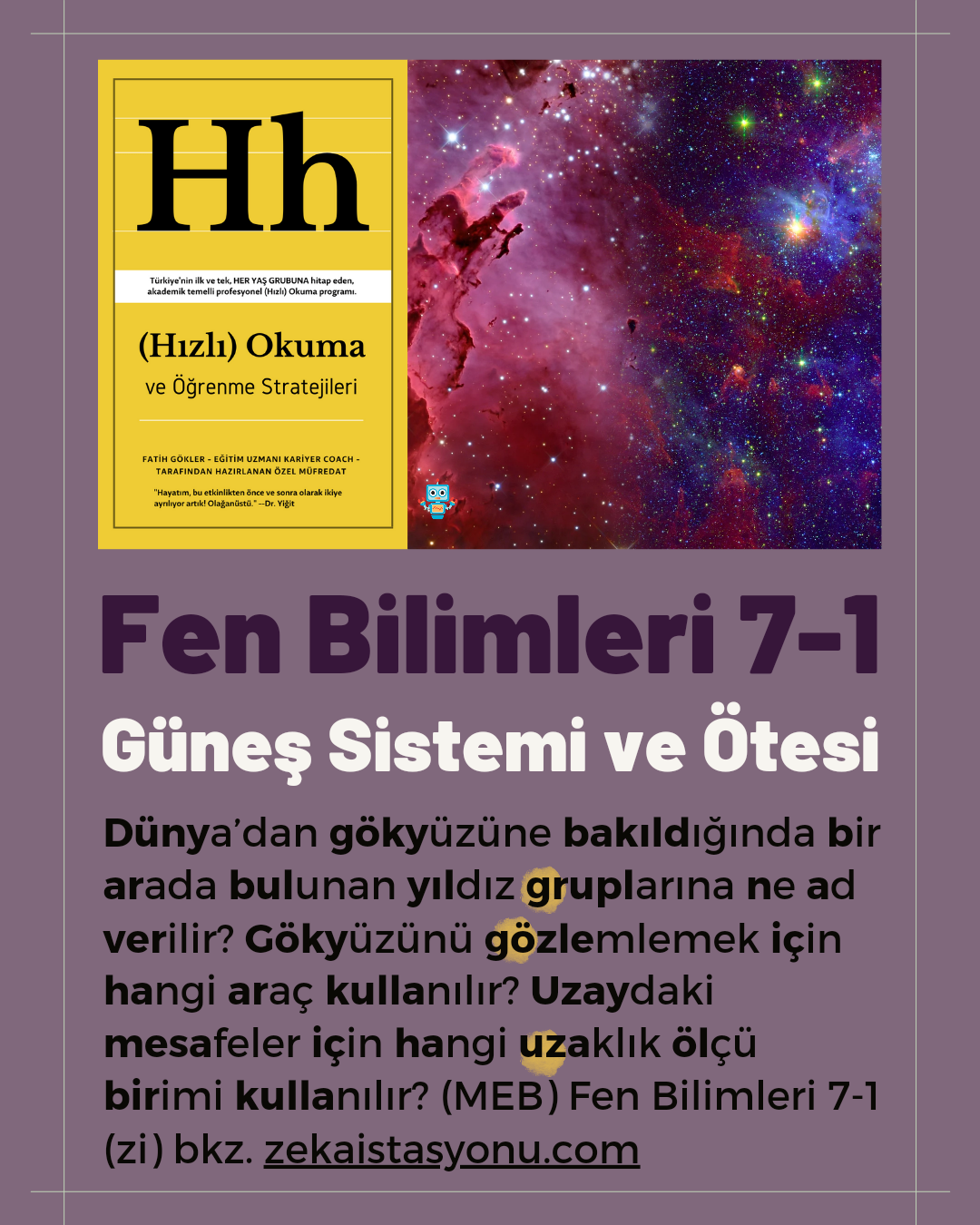 {sistemYES!} Fen Bilimleri 7-1 Güneş Sistemi ve Ötesi